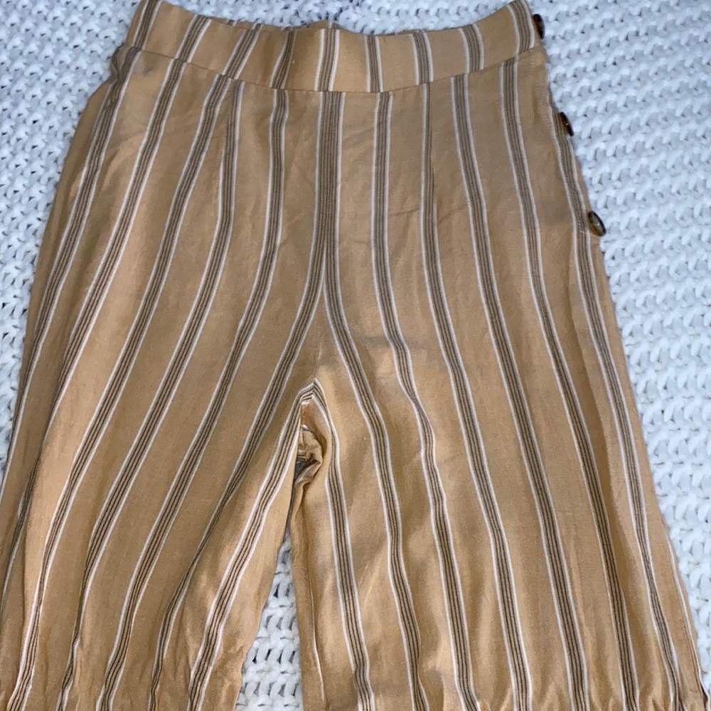 Long striped pants